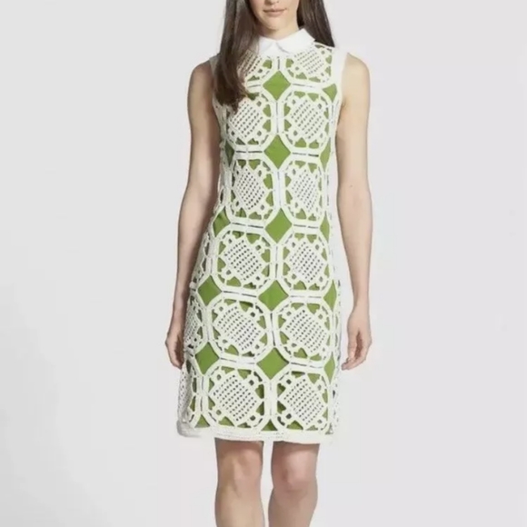 Rare Tory Burch Lexi Crochet Lace Resort Collection dress XS - Picture 4 of 14